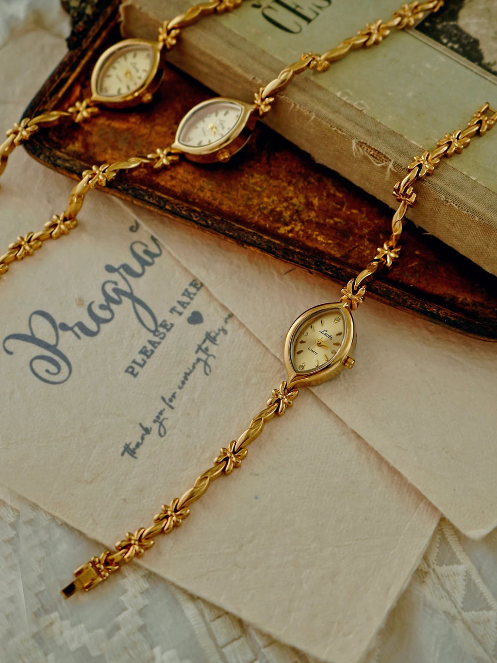 Mirabelle Flower-Link Watch