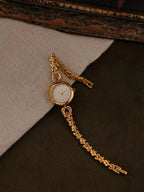 Florette Carved-Link Watch