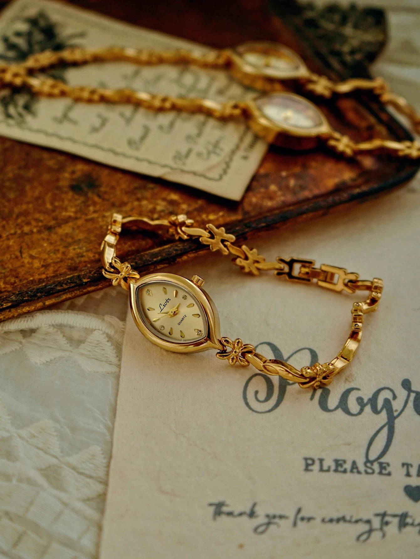 Mirabelle Flower-Link Watch